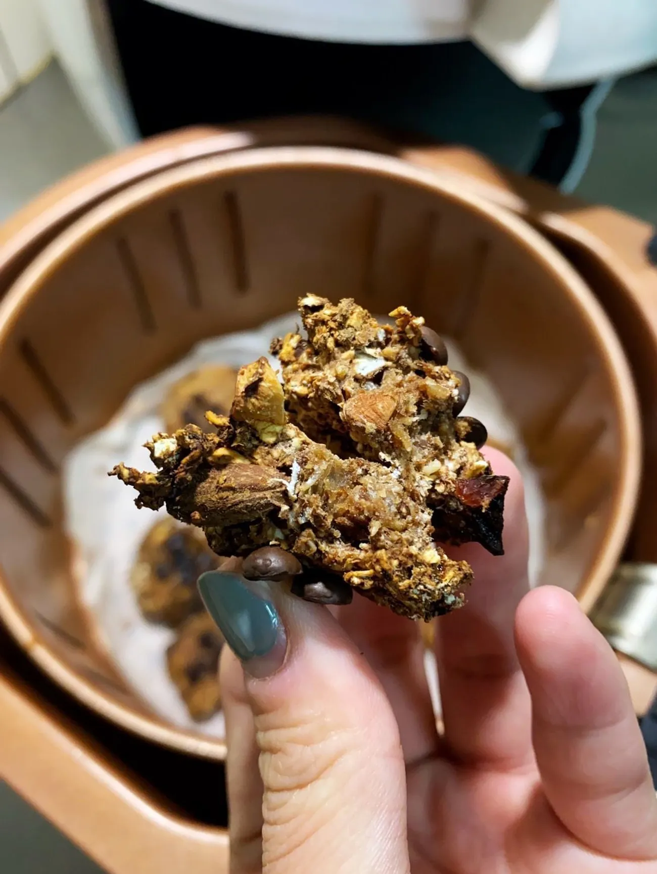 懶人必收食譜｜在家輕鬆做！無糖無油無麵粉｜可可燕麥餅乾｜低卡高飽足｜解嘴饞健康零食｜搭配1包營養師高敏敏親研可可百卡餐！營養好吃