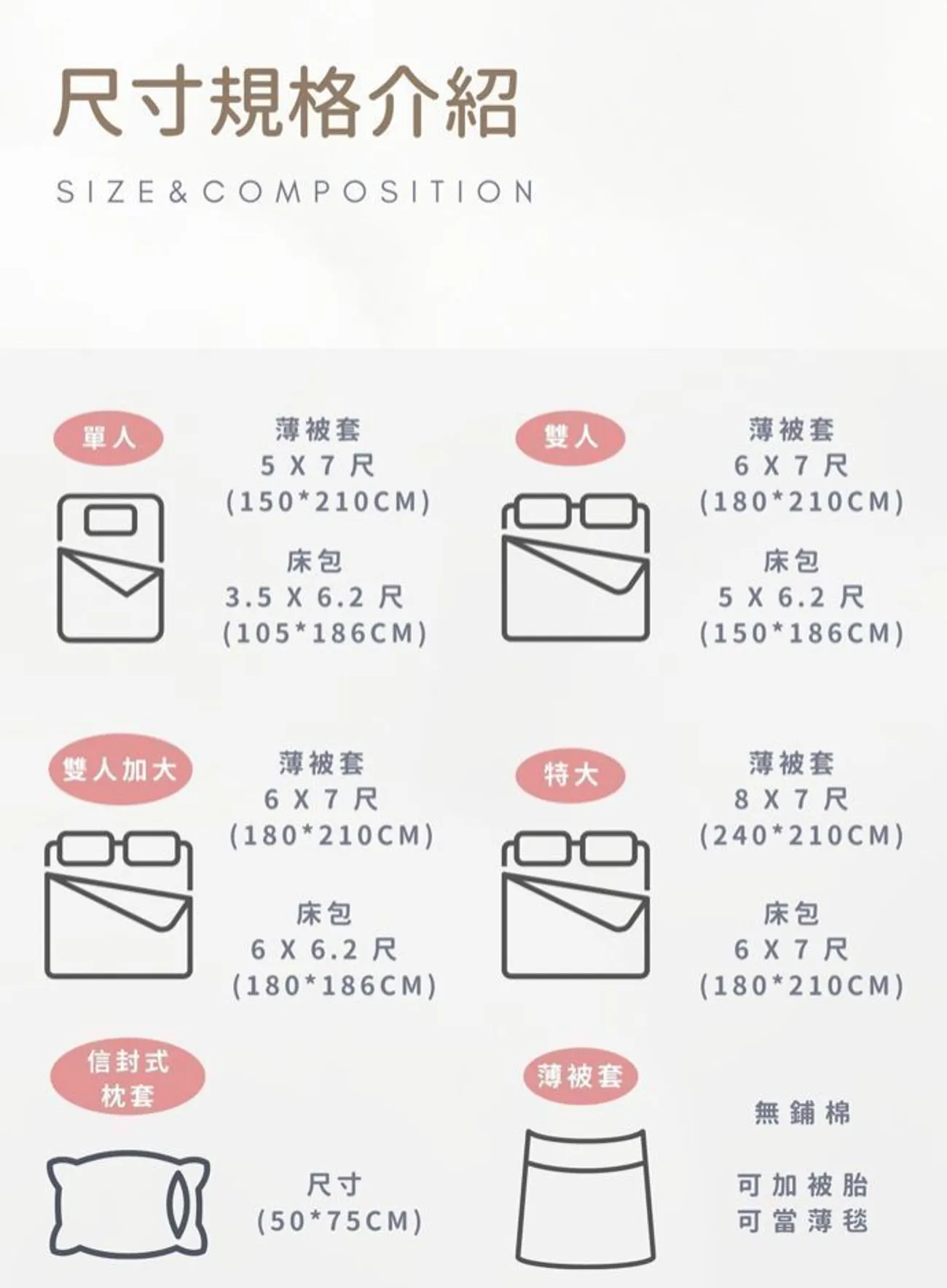 iDOWN 舒柔雲床包被套組-奶茶杏|4種純色美學任你搭|頂級60支精梳棉|親膚、柔軟更透氣 - 第3張圖 iDOWN 舒柔雲床包被套組-奶茶杏|4種純色美學任你搭|頂級60支精梳棉|親膚、柔軟更透氣