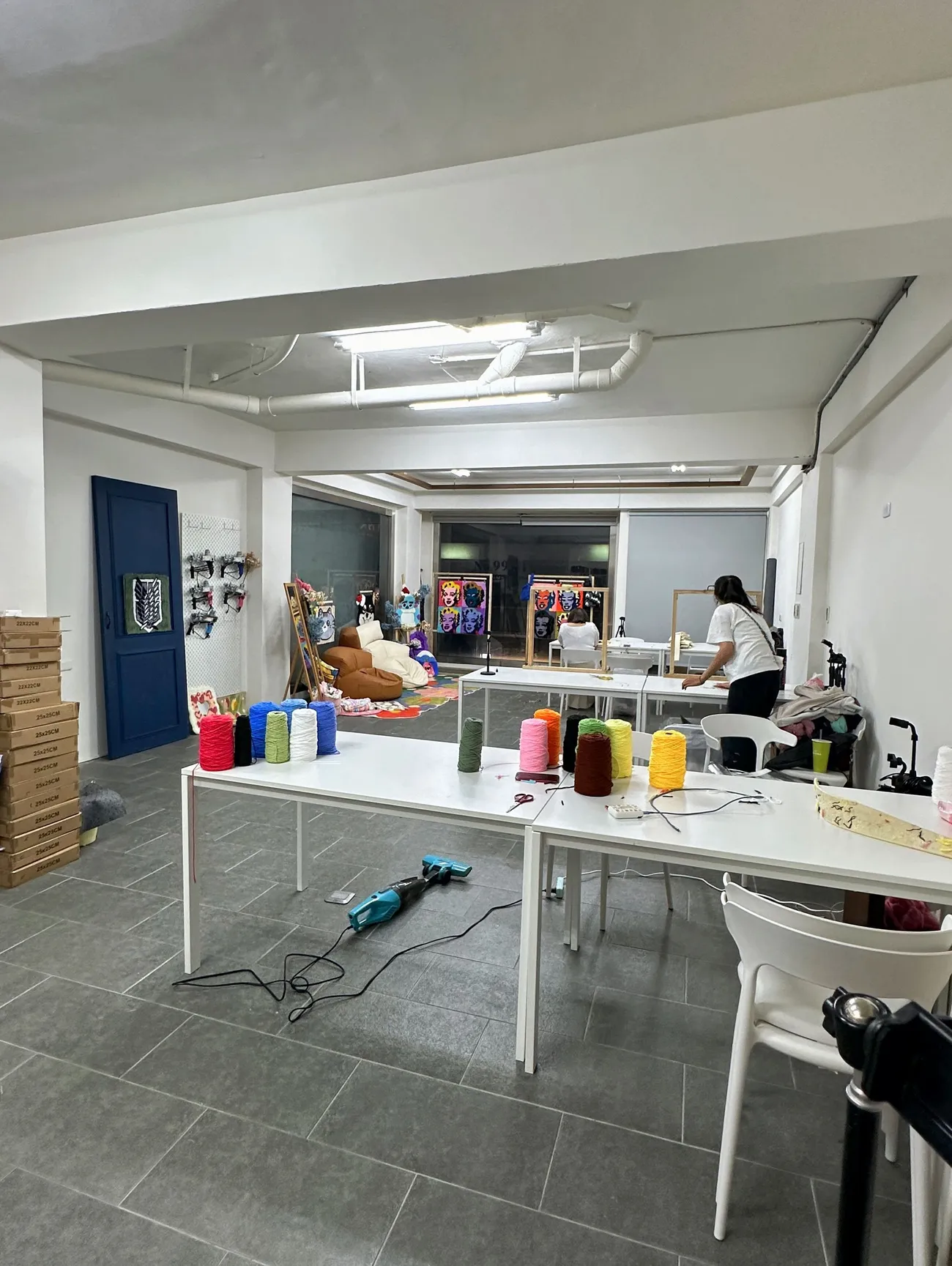 [台中西區] 玖玖藝術·台中手作地毯·99Art•Studio｜Tufting簇絨槍體驗｜創作屬於自己的專屬可愛地毯