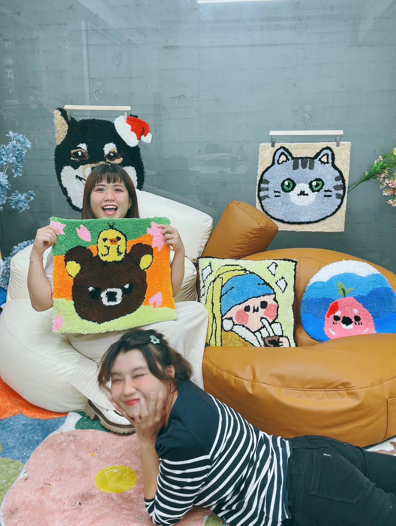 [台中西區] 玖玖藝術·台中手作地毯·99Art•Studio｜Tufting簇絨槍體驗｜創作屬於自己的專屬可愛地毯