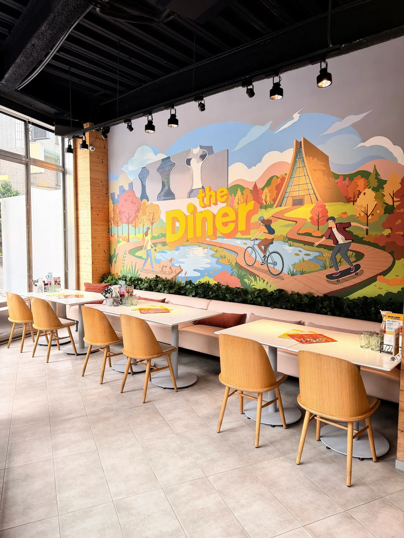 [台中西區] the Diner樂子美式餐廳向上店｜全時段早午餐｜寵物友善｜兒童友善餐廳｜減醣友善餐廳推薦！