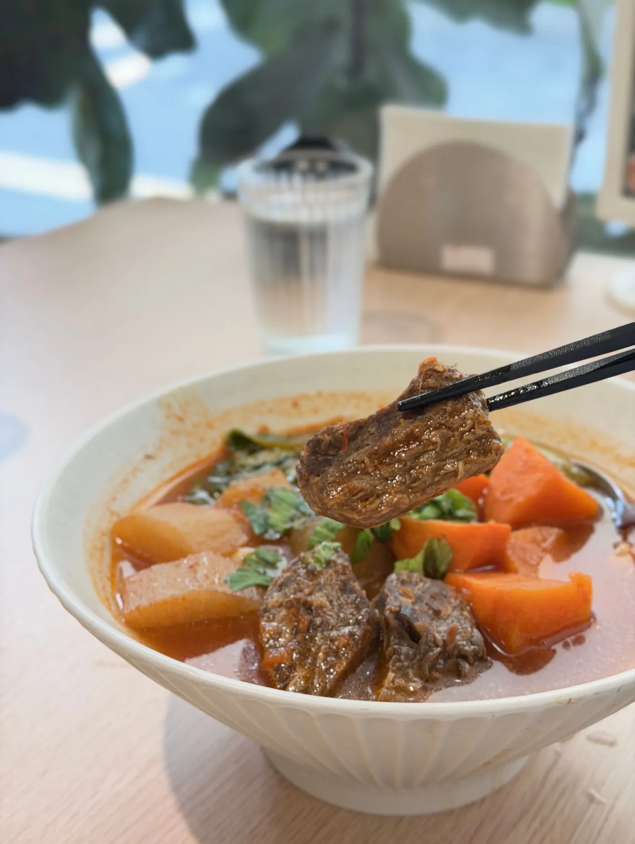 [台中西區] 野菜共合國｜全素紅燒牛肉麵太神還原｜重新認識「蔬食」的味覺體驗！