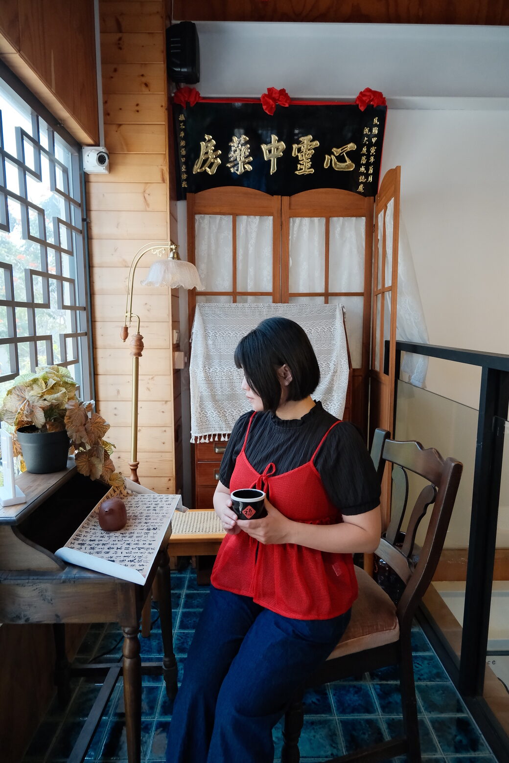 [台中北屯] 兔子遇到熊 little oven ｜藏在森林系貨櫃屋裡的夢幻蔬食餐廳！