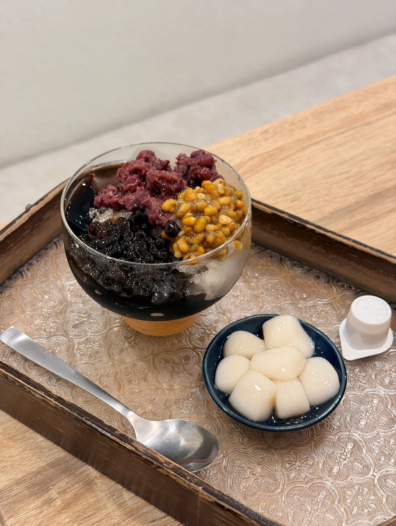 [台中中區] 二沙堂·湯圓專賣古早味剉冰｜手標紅茶泰奶珍珠冰必吃｜台中第二市場美食推薦
