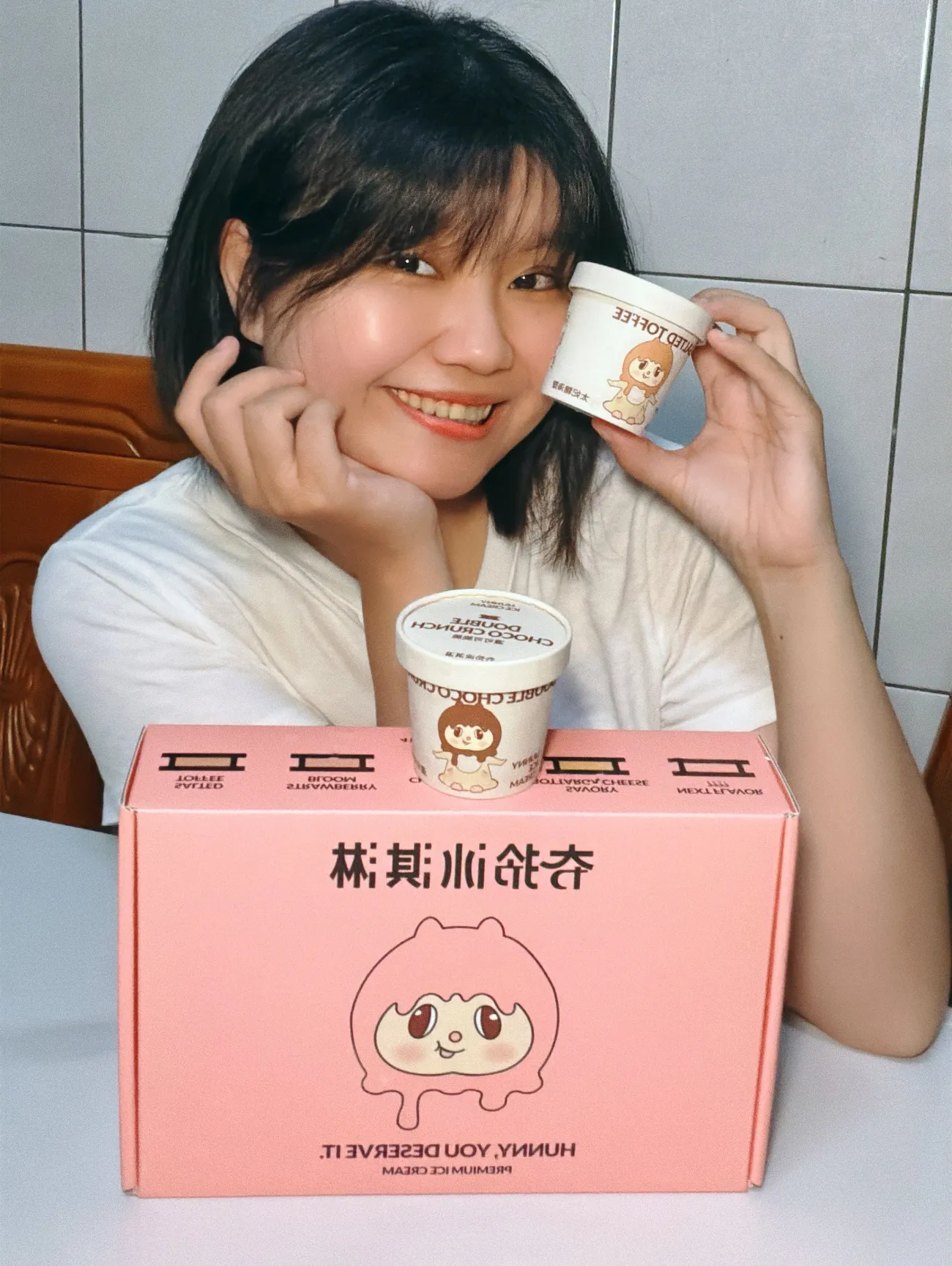 HUNNY ICE CREAM 夯拎冰淇淋 開箱｜鹹起司烏魚子冰淇淋超驚艷｜創意義式冰淇淋推薦！