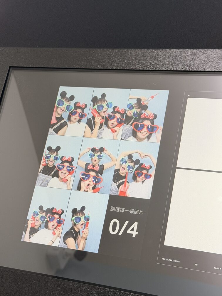 [台中西區]Photoism 韓式拍貼｜台中勤美店｜卡通ＩＰ、韓星聯名相框一次擁有｜不用飛韓國也能印官方小卡！